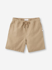 Men's Shorts Sydney Linen Camel
