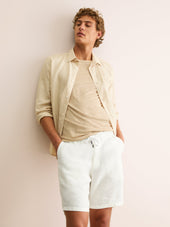 Men's Shorts Vienna Linen Off-White