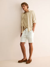 Men S Shorts Vienna Linen Off White
