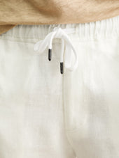 Men S Shorts Vienna Linen Off White