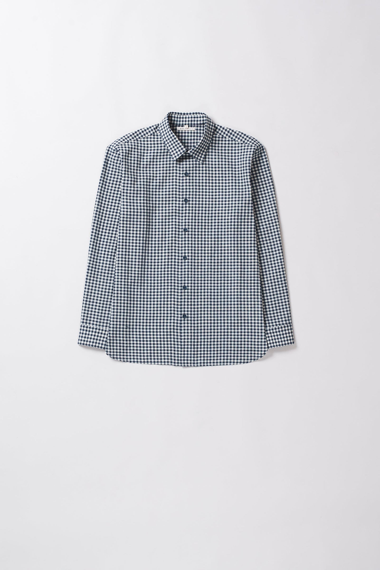 Medium Indigo Check Shirt Regular Fit