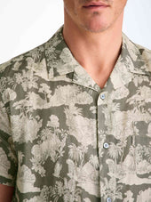 Men S Short Sleeve Shirt Milan 26 Linen