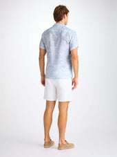 Men S Short Sleeve Shirt Milan 26 Linen