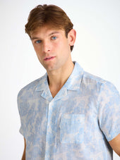 Men S Short Sleeve Shirt Milan 26 Linen
