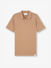 Men's Polo Shirt Jacob Sea Island Cotton Camel