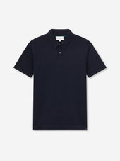 Men's Polo Shirt Jacob Sea Island Cotton Navy