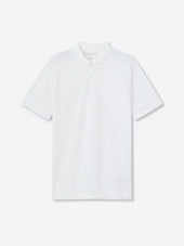 Men's Polo Shirt Jacob Sea Island Cotton White