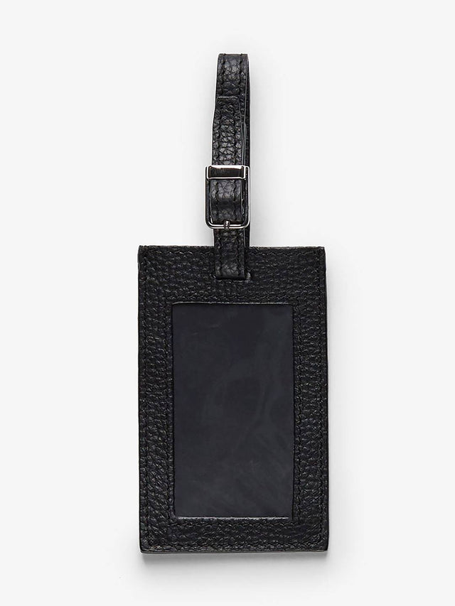 Black Luggage Tag