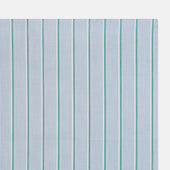 And Green Multi Stripe Hand Rolled Handkerchief