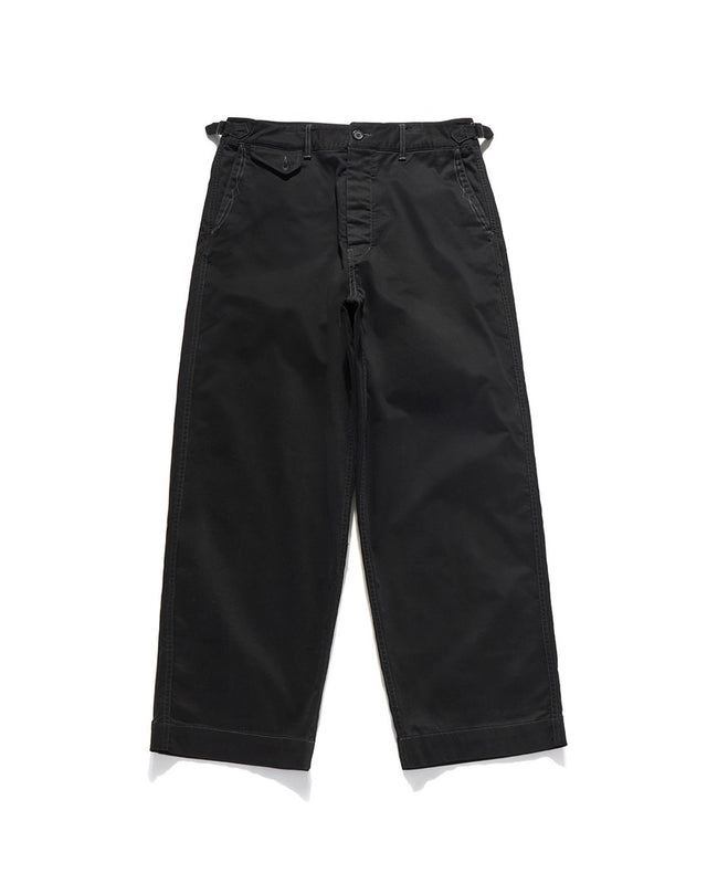 CATTLEMAN CHINO PANTS / BLACK MOLESKIN