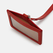 Red Id Card Holder