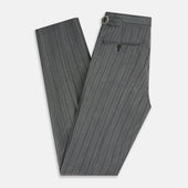 Grey Multi Pinstripe Morning Dress Trousers