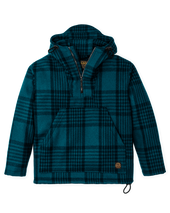 Mackinaw Wool Anorak - Blue / Black Plaid