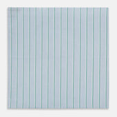 And Green Multi Stripe Hand Rolled Handkerchief