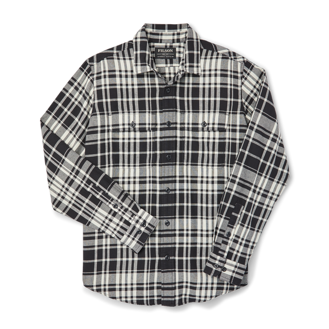 Scout Shirt - Black/cream Plaid