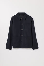 Wool Overshirt Italian Recycled Wool Asket