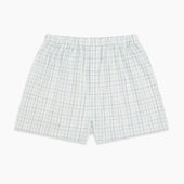 Green Grid Check Godfrey Boxer Shorts