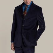 100 Hands For Anderson Sheppard Handmade Chambray Shirt In