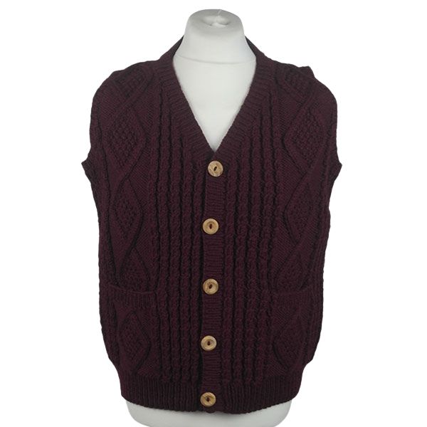 9h Aran Waistcoat Range