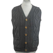 9h Aran Waistcoat 100 Cotton Range Inverallan
