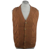 9h Aran Waistcoat 100 Cotton Range