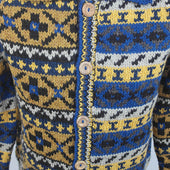 9p Fairisle Jacket 100 Rennie Shetland