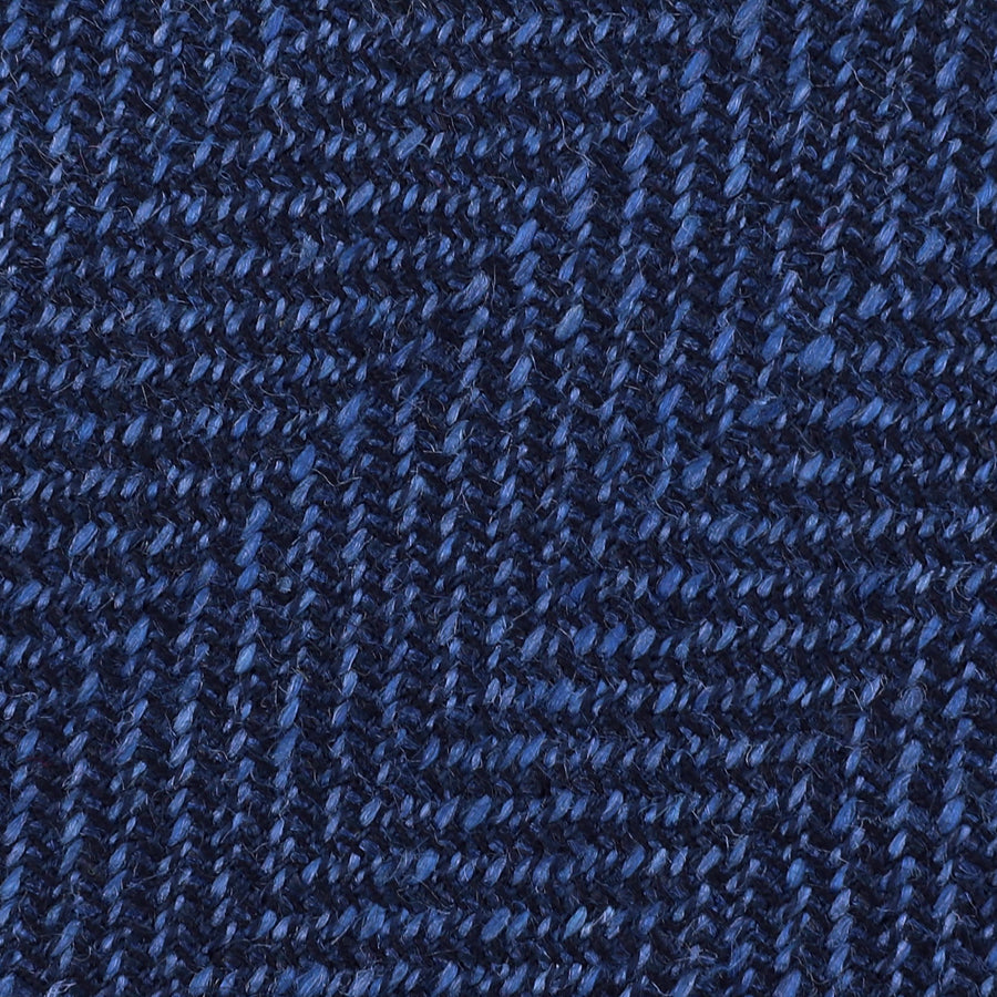 Herringbone Bespoke Wool Silk Tie