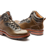 Bulwark Trek Boot Green Horserump Hand Welted