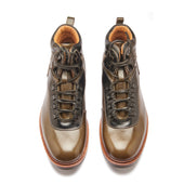 Bulwark Trek Boot Green Horserump Hand Welted