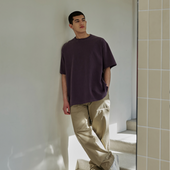 Og Pigment Dyeing T Shirt Purple
