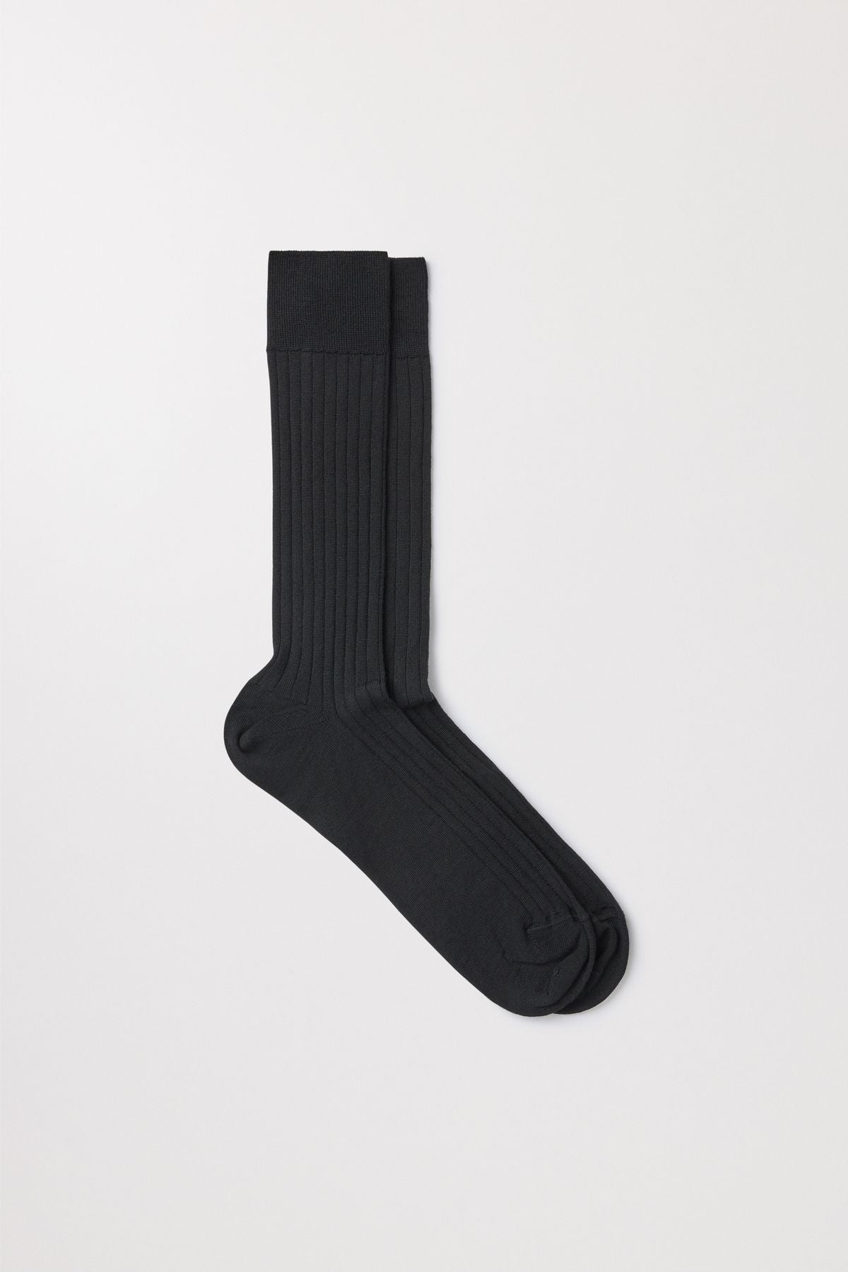 Merino Sock Ribbed Italian Wool Asket