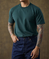 9 oz Cotton Tubular T-Shirt - Dark Green