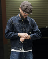 Yarn Dyed Stripe Newsboy Cap