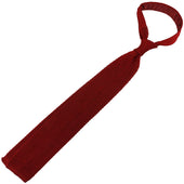 Silk Knit Tie Cherry