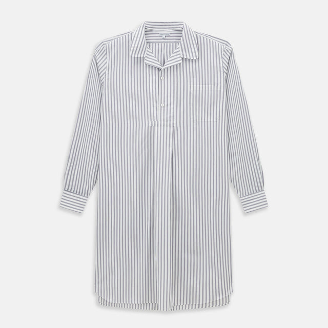 Purple Multi Stripe Quarzo Nightshirt