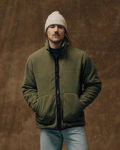 Reversible Pile Fleece Jacket