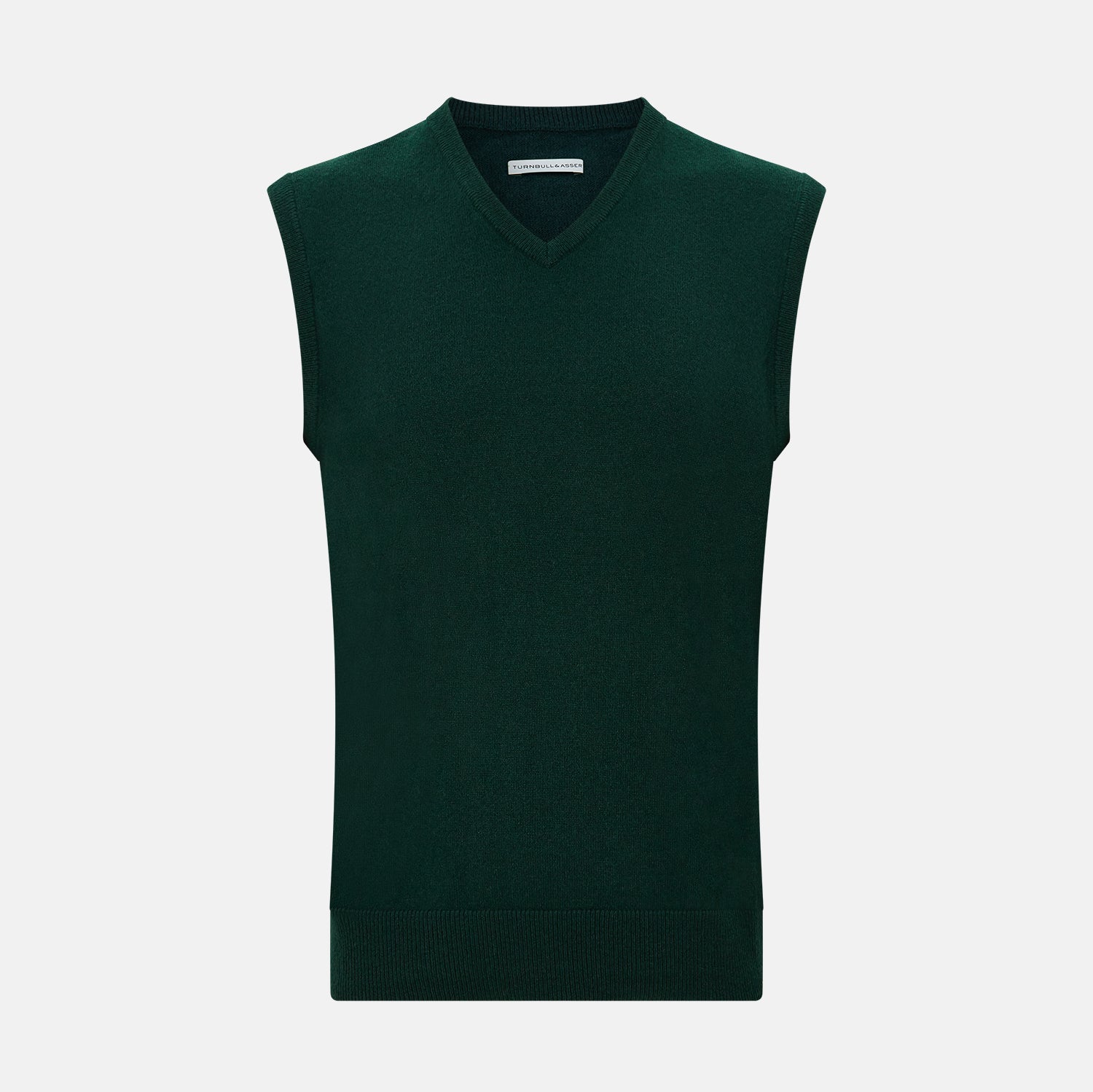 V Neck Cashmere Vest