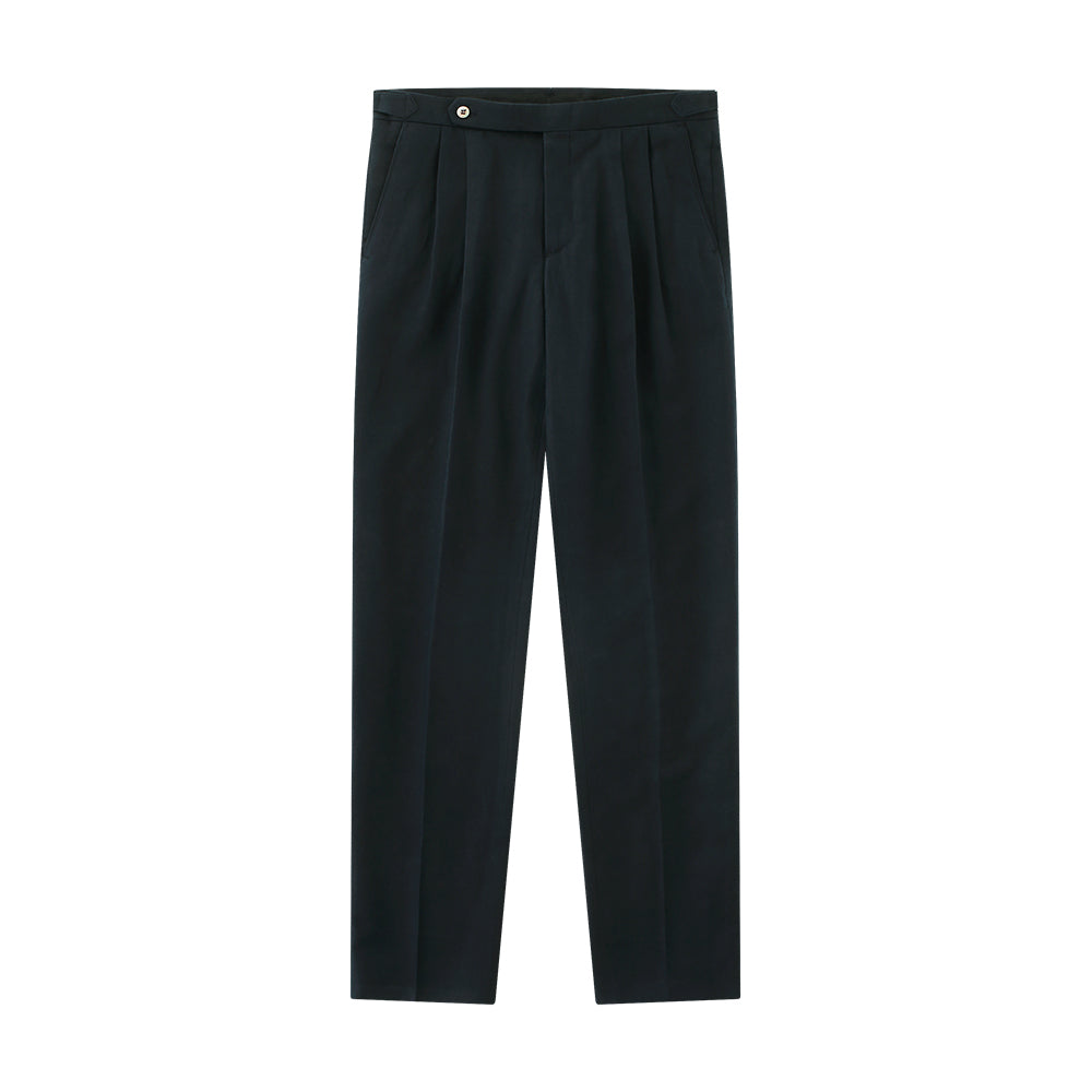 Essential Linen 2pleats Easy Chino