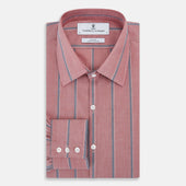 Red Track Stripe Westminster Shirt