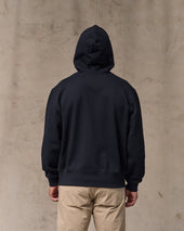 14-oz. Heritage Fleece Hoodie - Dark Indigo