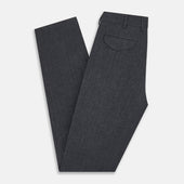 Ash Linen Herringbone Edmund Trousers