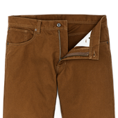 Dry Tin Cloth 5-pocket Pants - Whiskey
