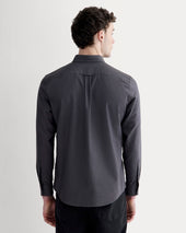 The Slim Oxford Shirt | Slate Grey | Standard