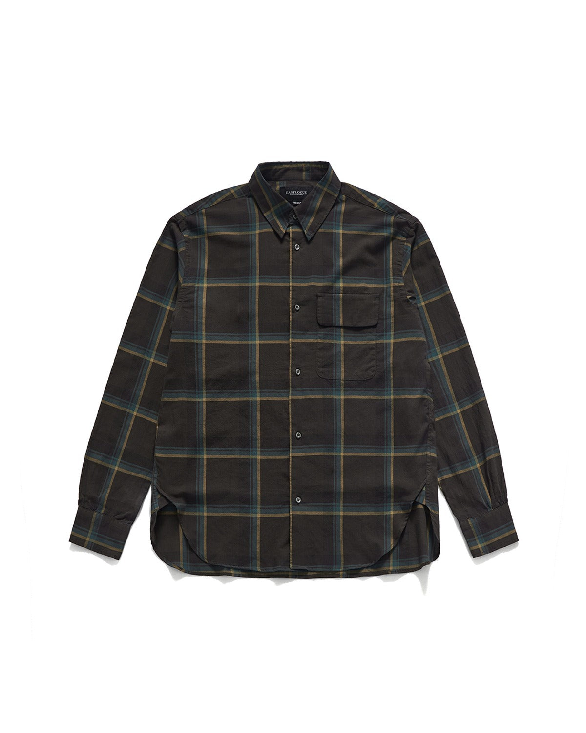 HOLIDAY SHIRTS / BROWN GREEN CHECK