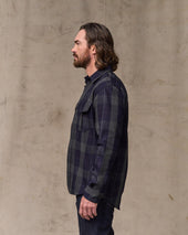 Vintage Wash Alaskan Guide Shirt - Indigo / Faded Black