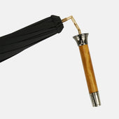 Traveller Umbrella With Malacca Crook Handle