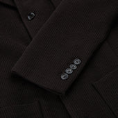 Dark Knitted Cambridge Blazer