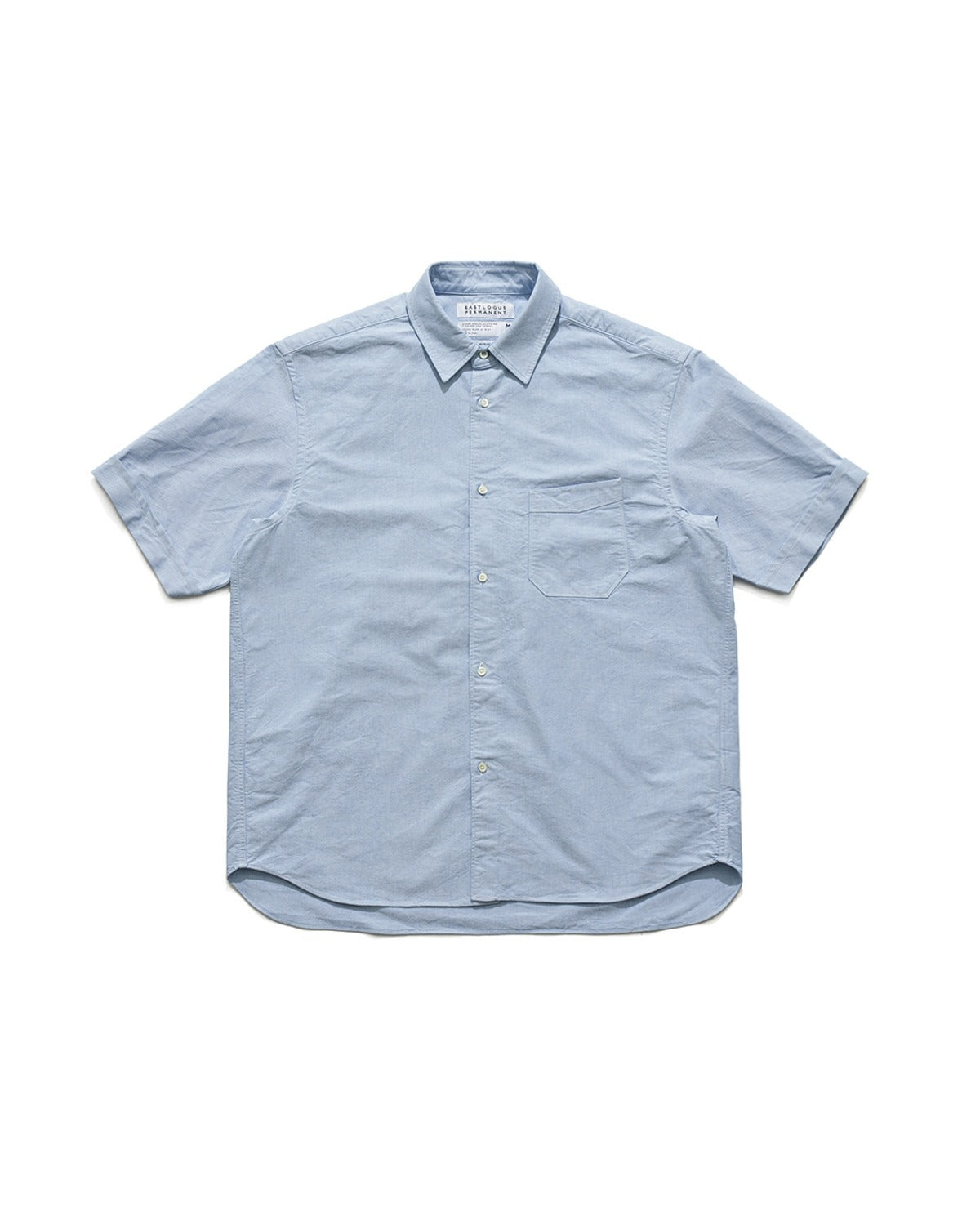 REGULAR HALF SHIRT / BLUE OXFORD