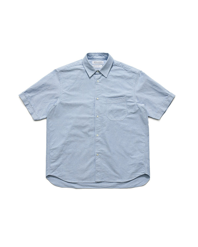 REGULAR HALF SHIRT / BLUE OXFORD