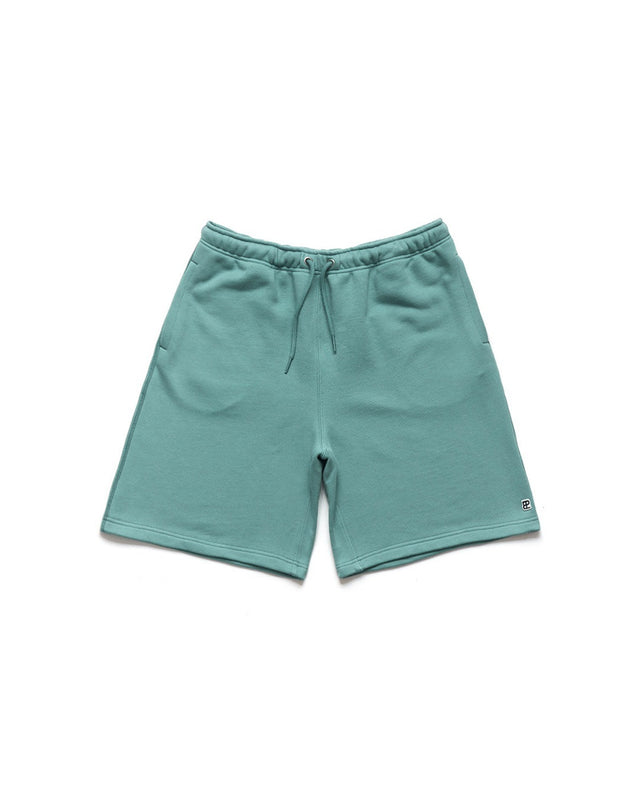 SWEAT SHORTS / DUST GREEN